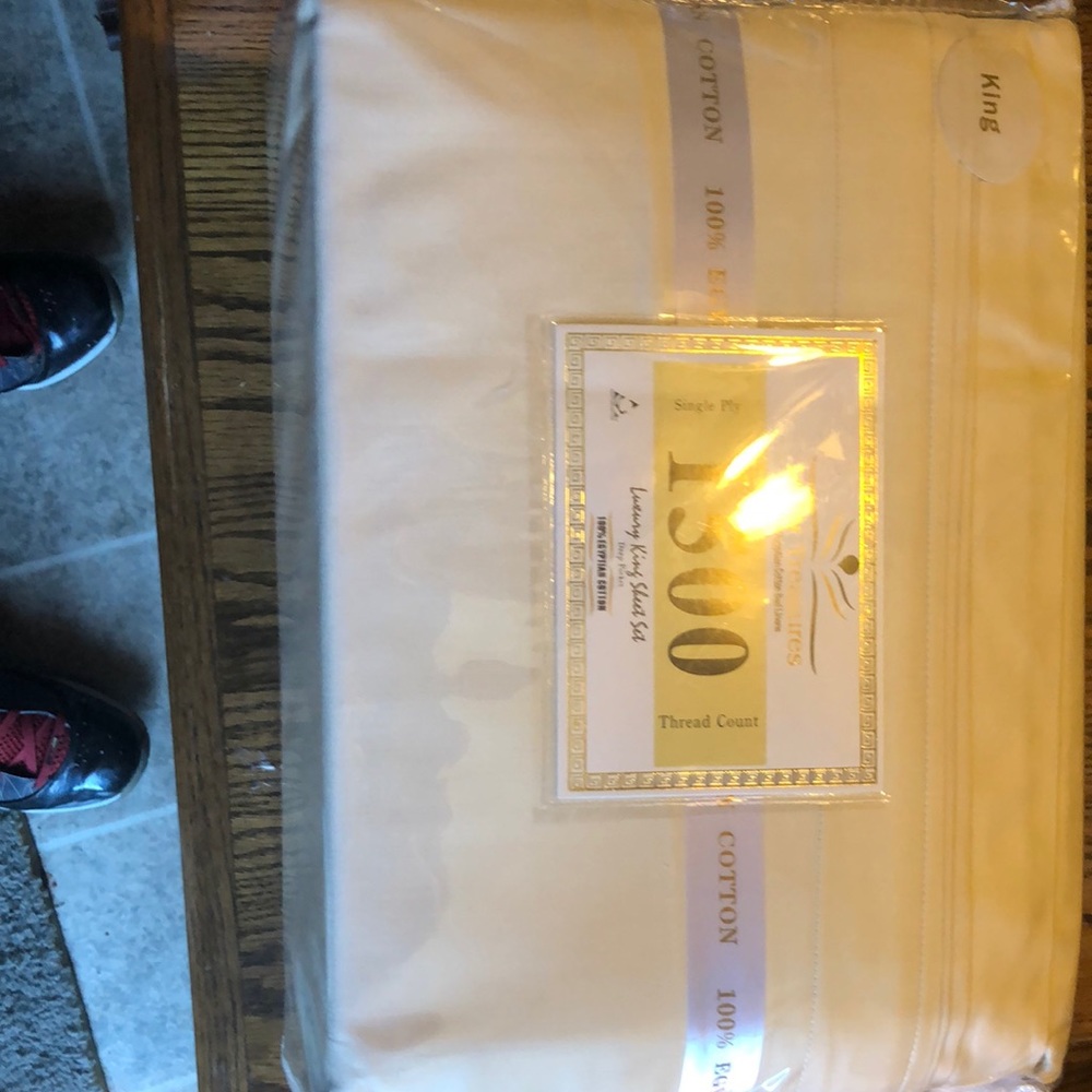 King size sheet set 1500 thread count